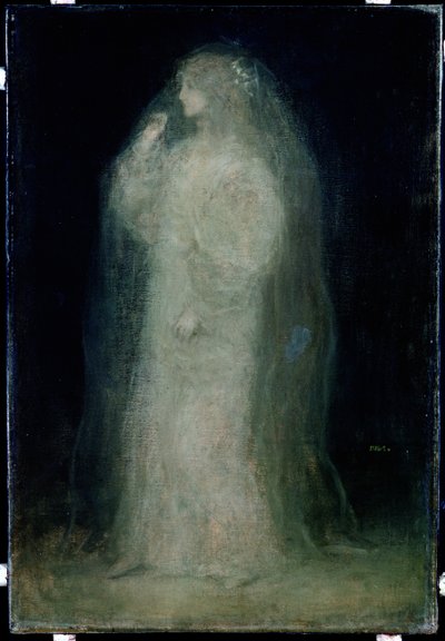 The Bride, or Novice taking the Veil by Matthijs Maris